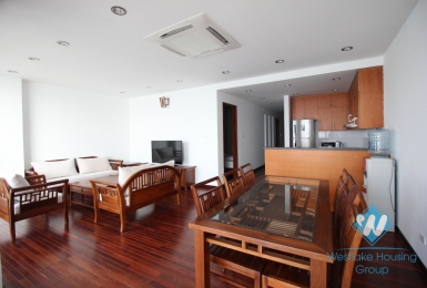 Lake view 3 bedroom spacious apartments for rent in Tay Ho